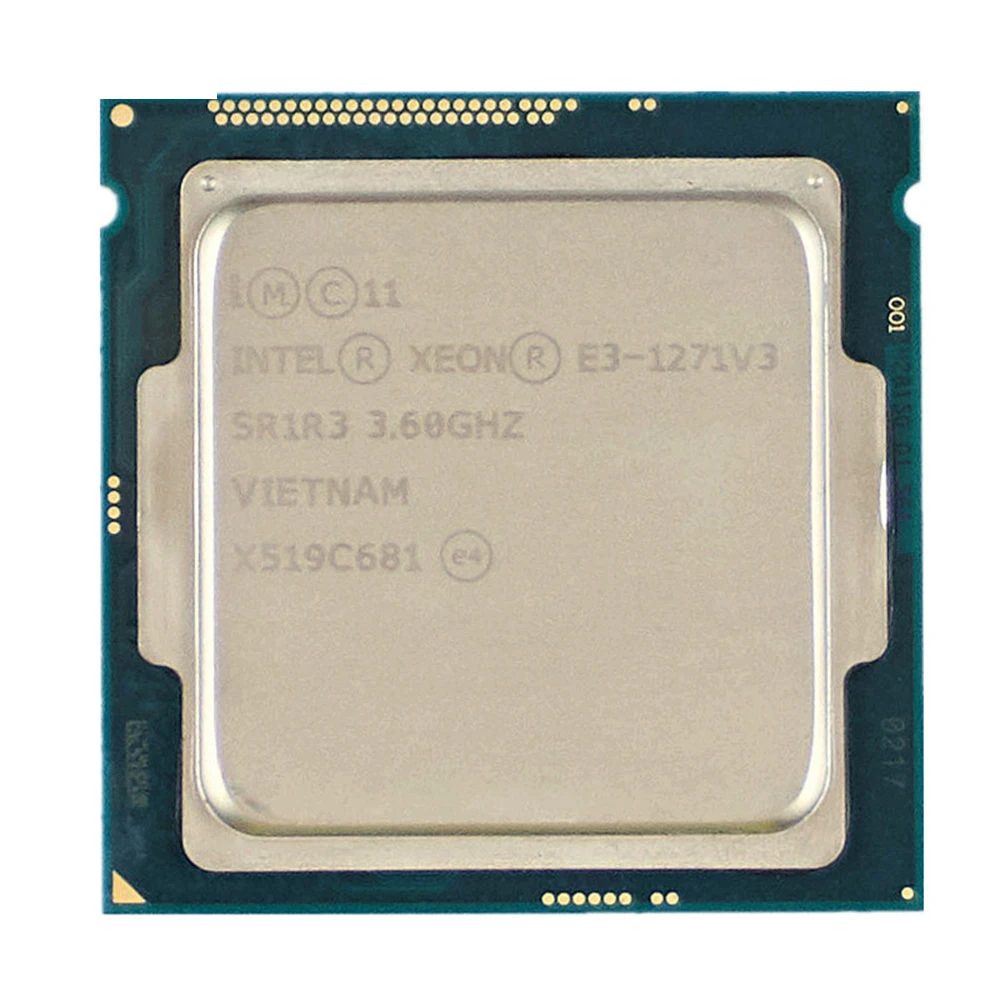 

Intel Xeon E3-1271 v3 E3 1271 v3 E3 1271v3 3.6 GHz Quad-Core Eight-Thread CPU Processor L2=1M L3=8M 80W LGA 1150