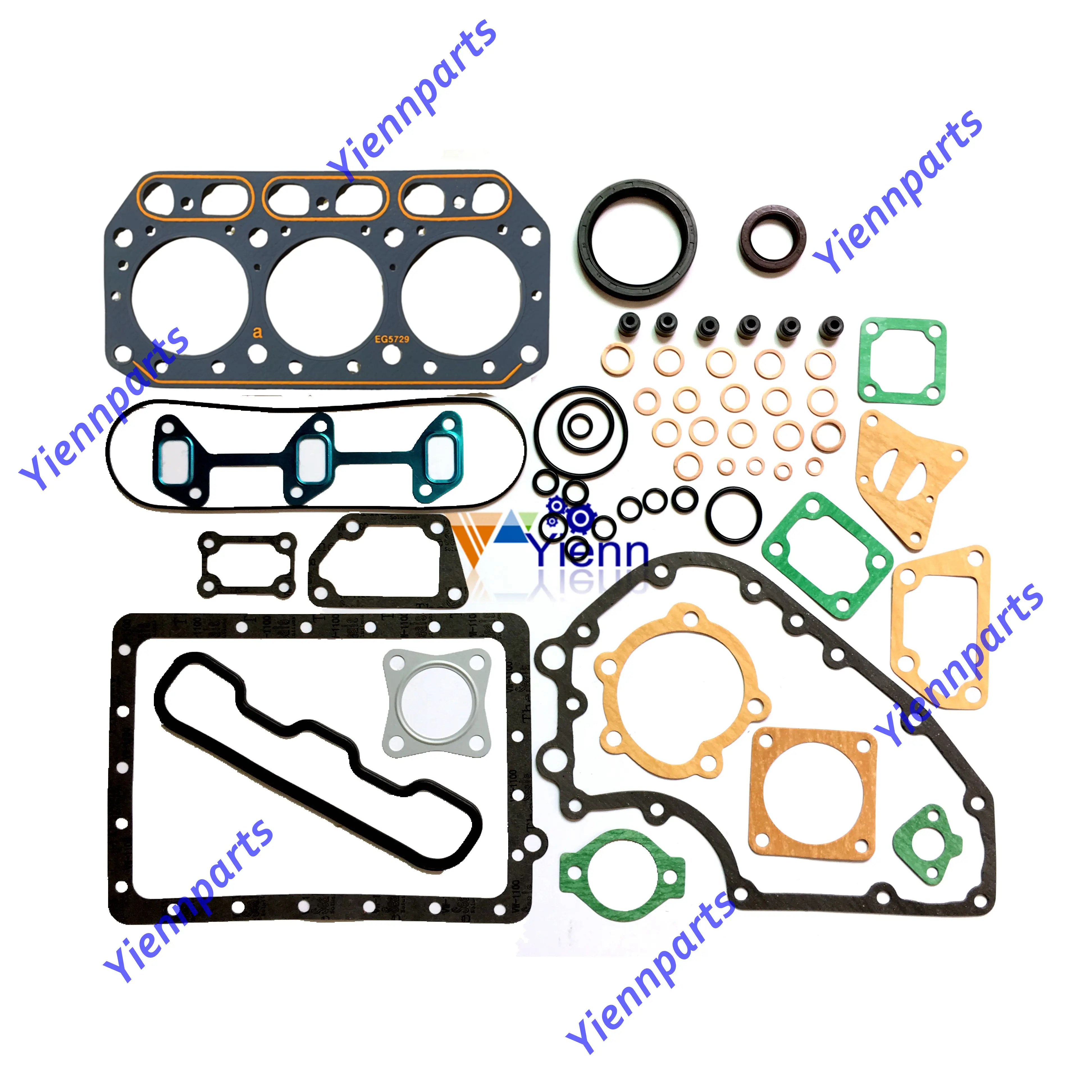 Для Yanmar 3T80U-NA 3T80U-SB Комплект прокладок для капитального ремонта с прокладкой
