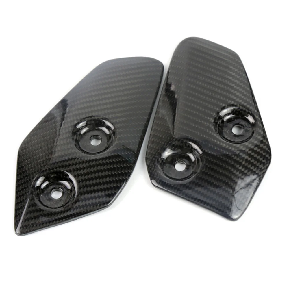 

For Yamaha MT-07 FZ-07 2013-2017 Carbon Fiber Cover-Foot Rests Protection Guard Shell Protector Refit Motorcycle Parts