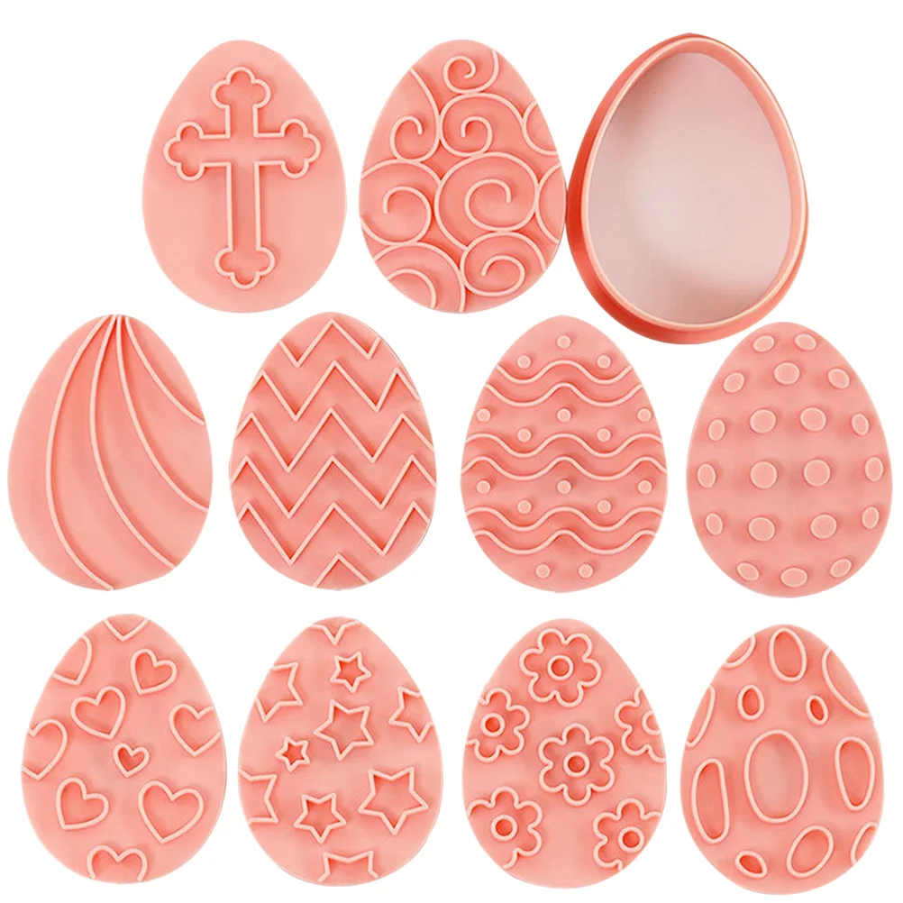 

Easter Biscuit Cookie Egg Baking Supplies Lid Pan Cupcake Favor Shapes Plunger Moulds Embosser Cookies Molds Stamps