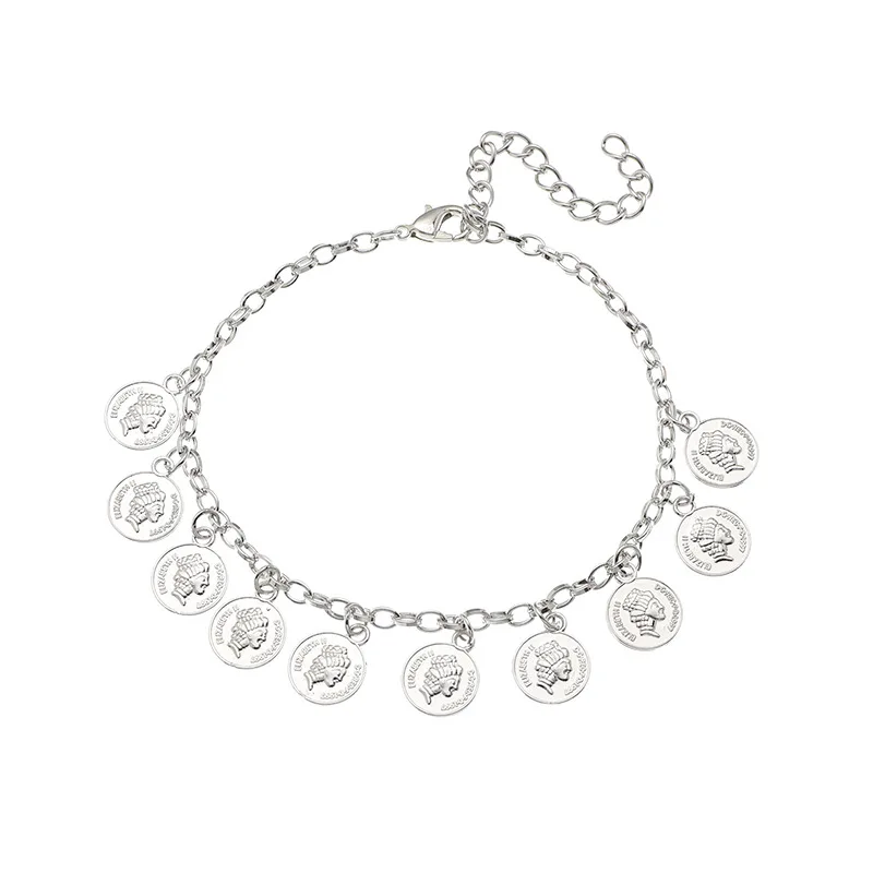 Новые Модные Простые браслеты на лодыжку с золотой цепочкой для женщин винтажные