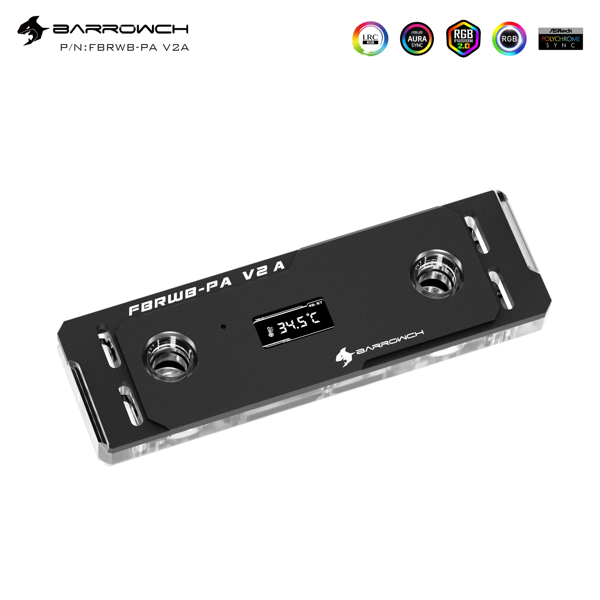 BarrowCH FBRWB-PA-V2A RAM комплекты водяных блоков LRC 2 0 5V 3pin стандарт освещения с ОЗУ