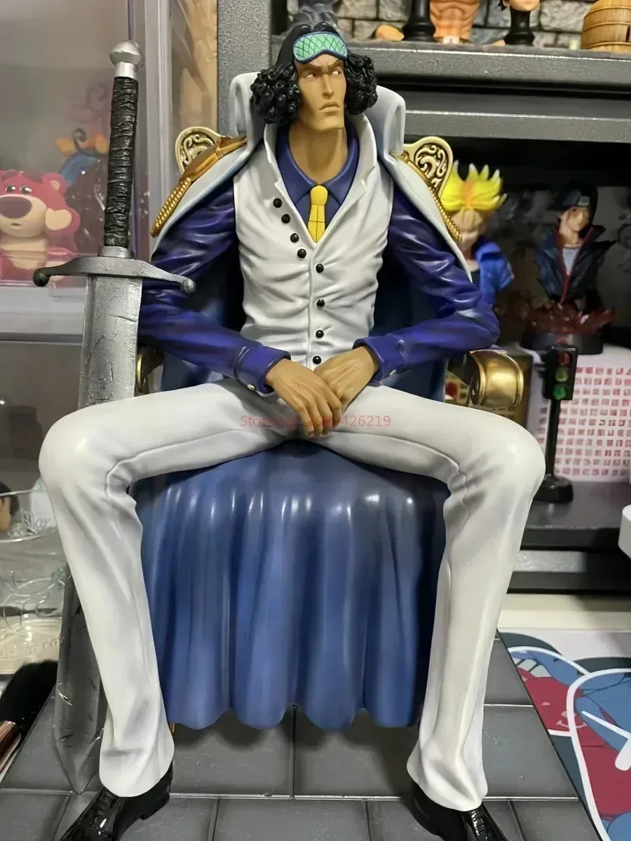 One Piece Kizaru Akainu Aokiji 29 см модель ручной работы Аниме Фигурка замечательные фигурки