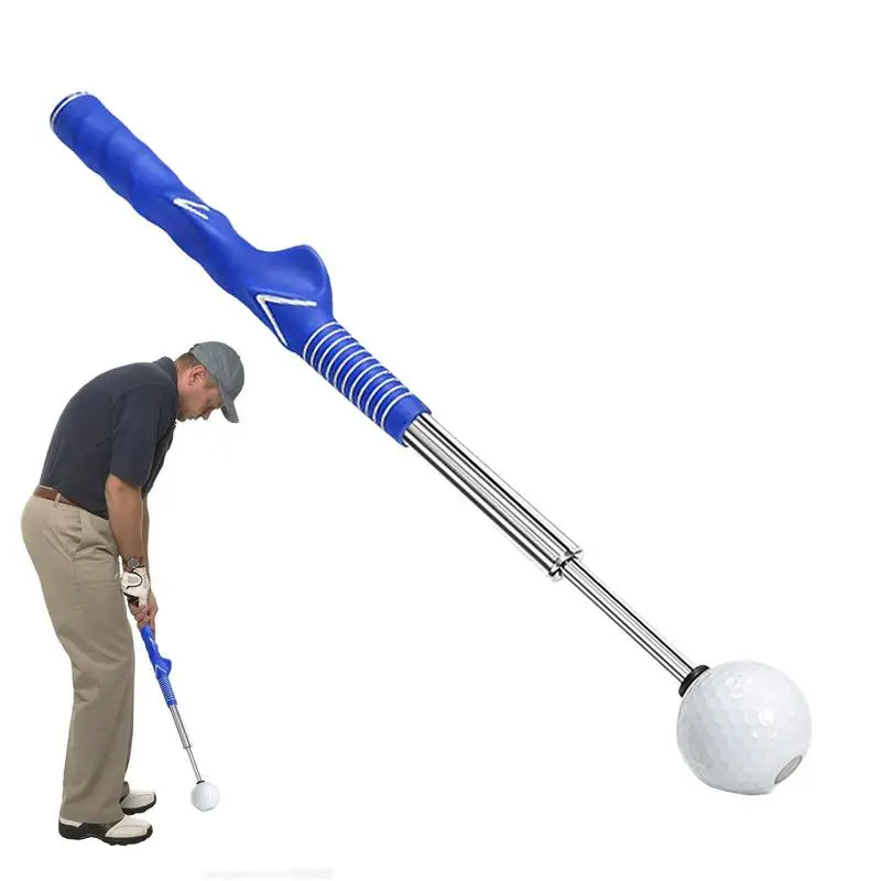 

Portable Golf Training Aid Warmup Practice Stick Beginners Improve Swing Exerciser Hinge Training Aid Telescopic Collapsible