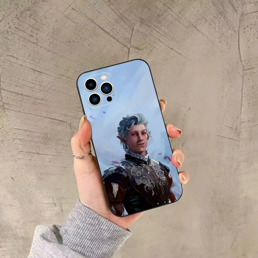 Чехол для телефона B-Baldur's G-Gate Astarion iPhone 15 14 13 12 11 Plus Pro Max XS XR SE Mini 8 7 мягкий