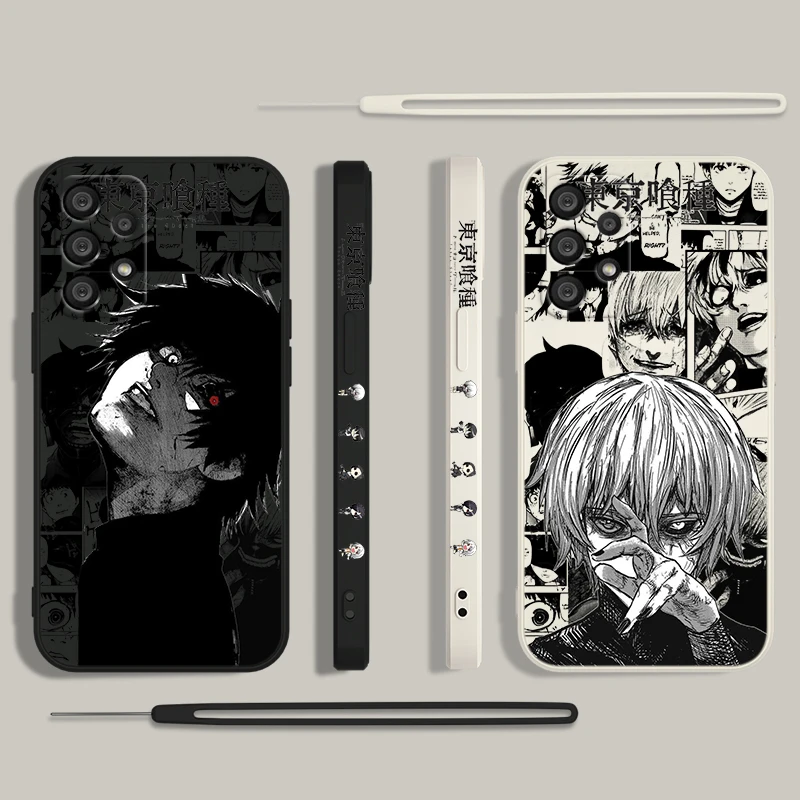 Чехол для телефона с аниме Токийский Гуль Samsung A55 A53 A33 A52 A32 A71 A51 A21S A35 A25