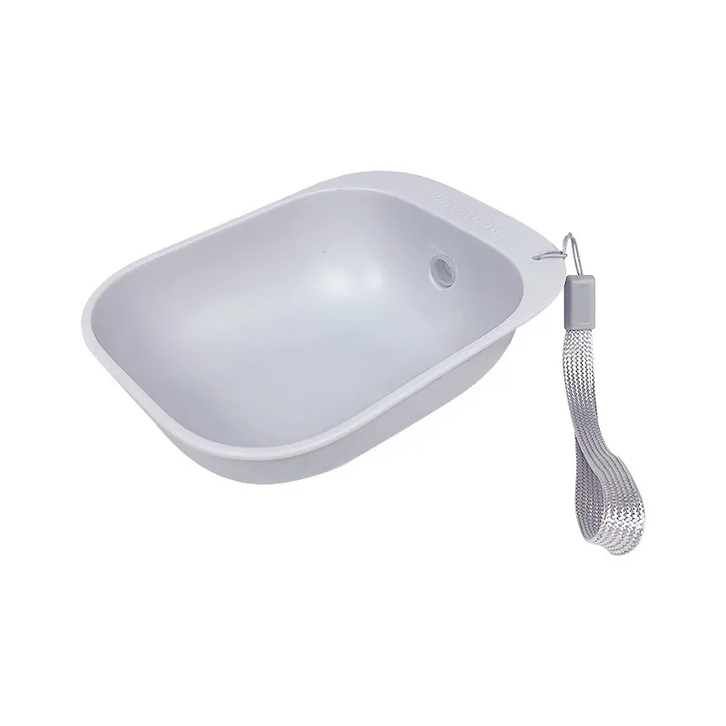 Портативная поилка для домашних животных пластиковая миска воды кормушка