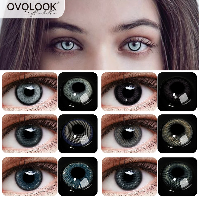 

Eyewish 1 Pair Colored Contcts Lens Color Contact Lenses Cosmetic For cosplay For Eyes Cosmetic contact lenses free shipping