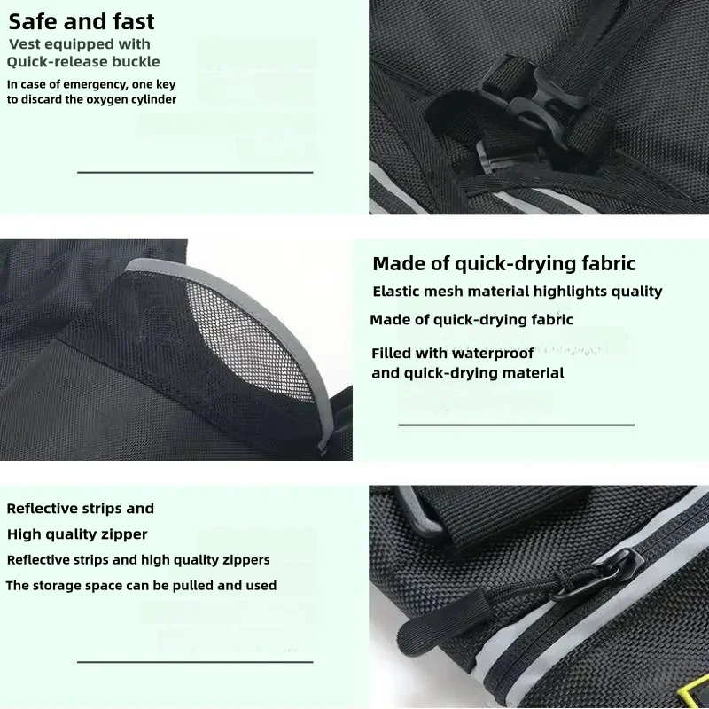 Жилет для подводного плавания DIDEEP X5000 Pro 2L