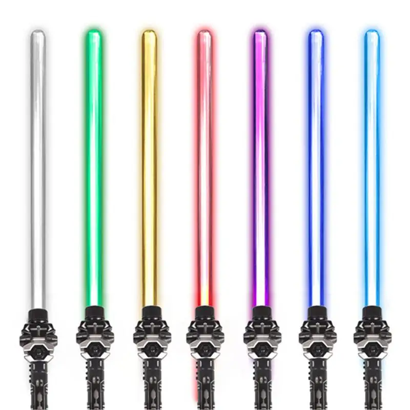 

Flashing Lightsaber Lasers Swords Kpop Lightstick Cosplay Toys Sound And Light For Boys Girls Gift Combat Cosplay Gift