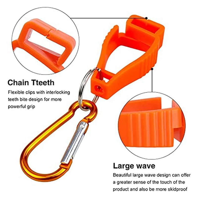 8 Шт. Держателей перчаток для охраны труда строителей |