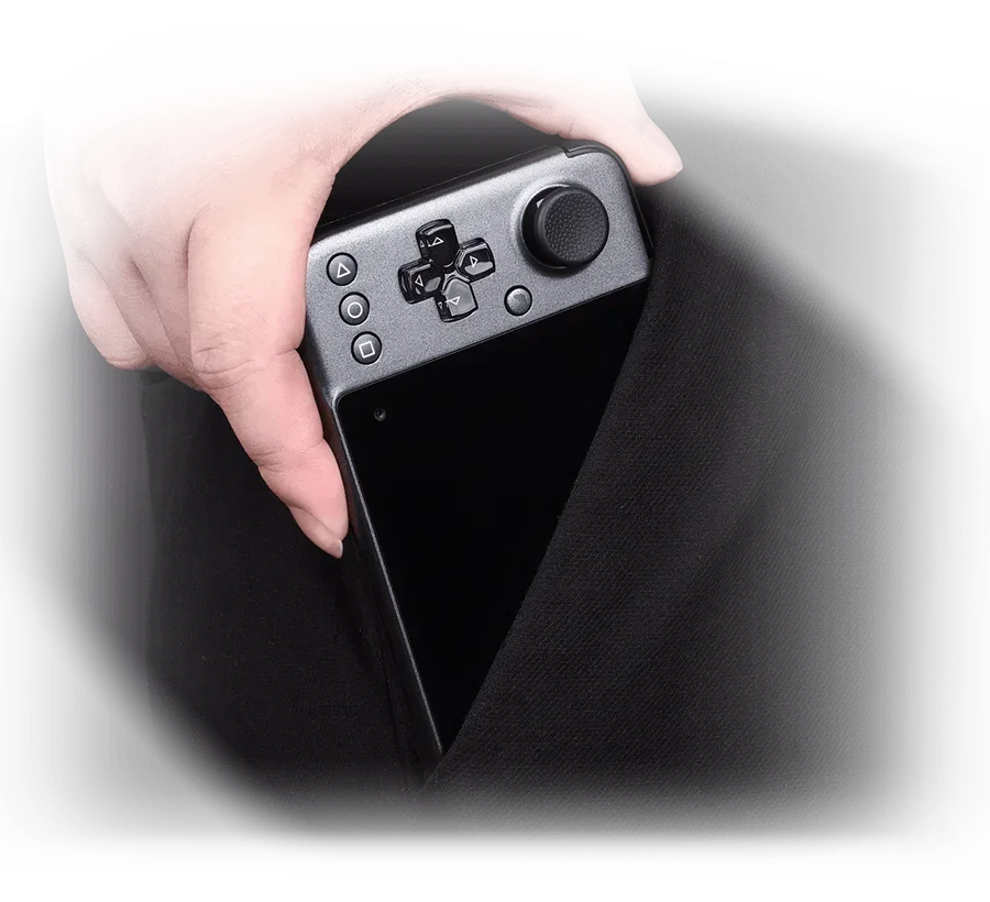 Фото Оригинальный игровой процессор GPD XP 6,81 дюйма, 6 ГБ/128 ГБ, Android 11, процессор MediaTek Dimensity 1200, 8-ядерная портативная игровая консоль для видео, ноутбук №5