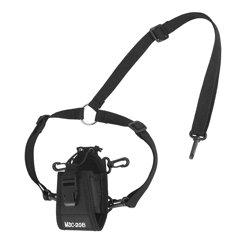 

MSC-20B Walkie-Talkie Nylon Cover Bag For Baofeng Quansheng TYT UV-5R UV-82 UV9R Plus UV-888S Walkie-Talkie Storage Bag