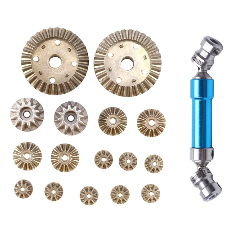 

Металлические детали для модернизации переднего и заднего дифференциала и 1 шт. металлический задний центральный приводной вал Cvd трансмис...