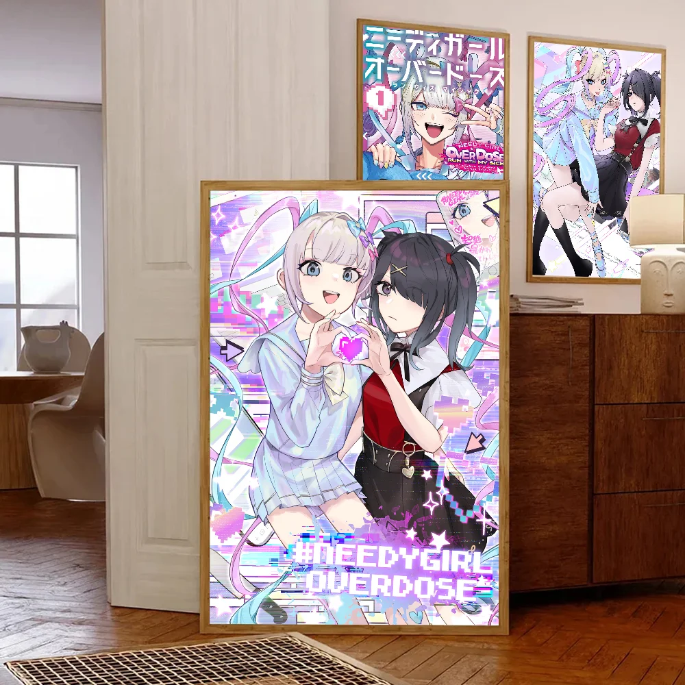 N-nefull Streamer перегрузка плакат бумажная печать для дома гостиной спальни входа бара