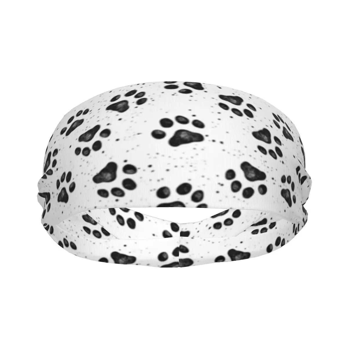 

Sketches Of Dog Paw Prints Elastic Hair Band Yoga Headband Makeup Hair Hoop Headwrap