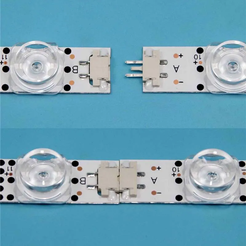 2 шт. лента для подсветки TCL 50P631 50P631X1 50P635 50RP630 50S450 50S451 50S453 50s455светодиодная 50S11 21*1