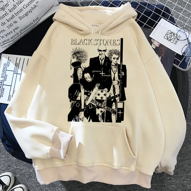 

nana anime hoodies male streetwear Ulzzang vintage manga men clothing y2k aesthetic grunge