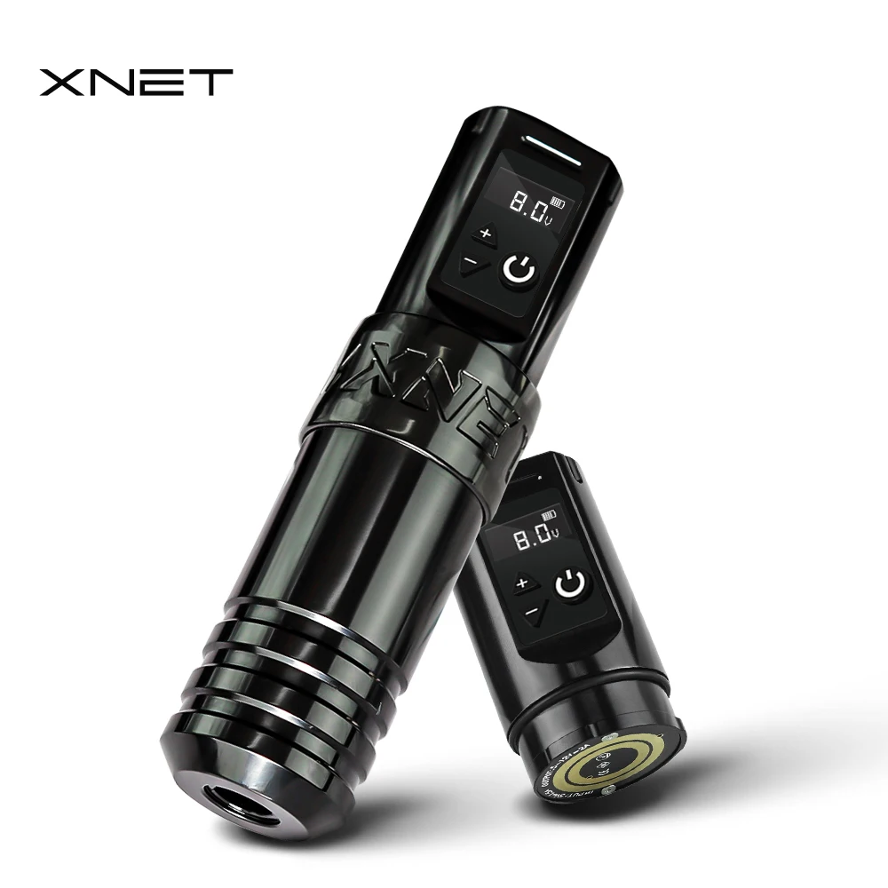 Профессиональная беспроводная тату-машинка XNET Torch Вращающаяся ручка постоянный