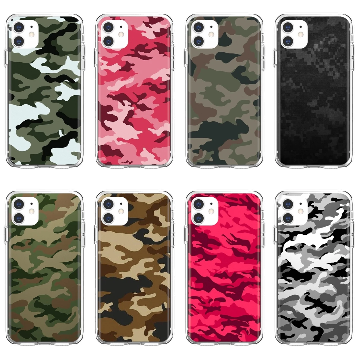 Разноцветные чехлы из ТПУ Армейский Камуфляж чехол для ZTE Blade A910 A610 A530 A510 Oneplus One plus