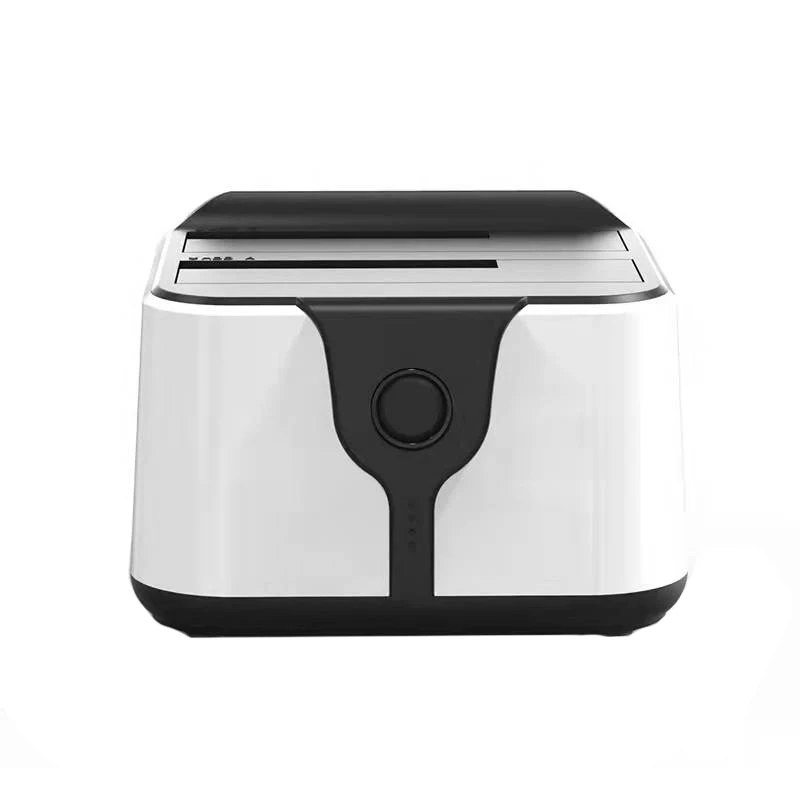 

2.5 / 3.5 Inch SATA SSD Dual-disk Hard Disk Dock USB 3.0 Offline Copy Expansion Storage 12TB Multi-function Hard Disk Socket