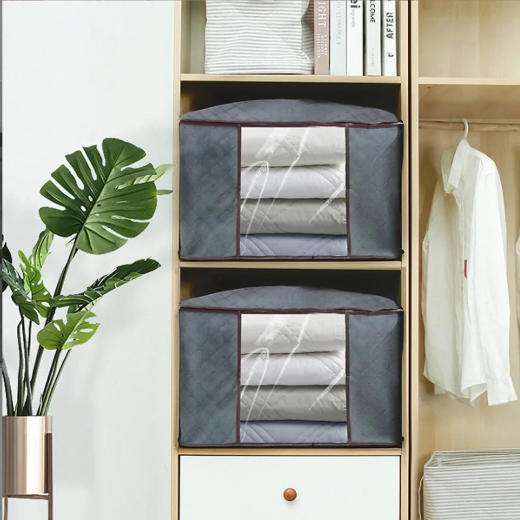 

Quilt Storage Holder Dustproof Non-woven Carrying Case Cabinet Organizer