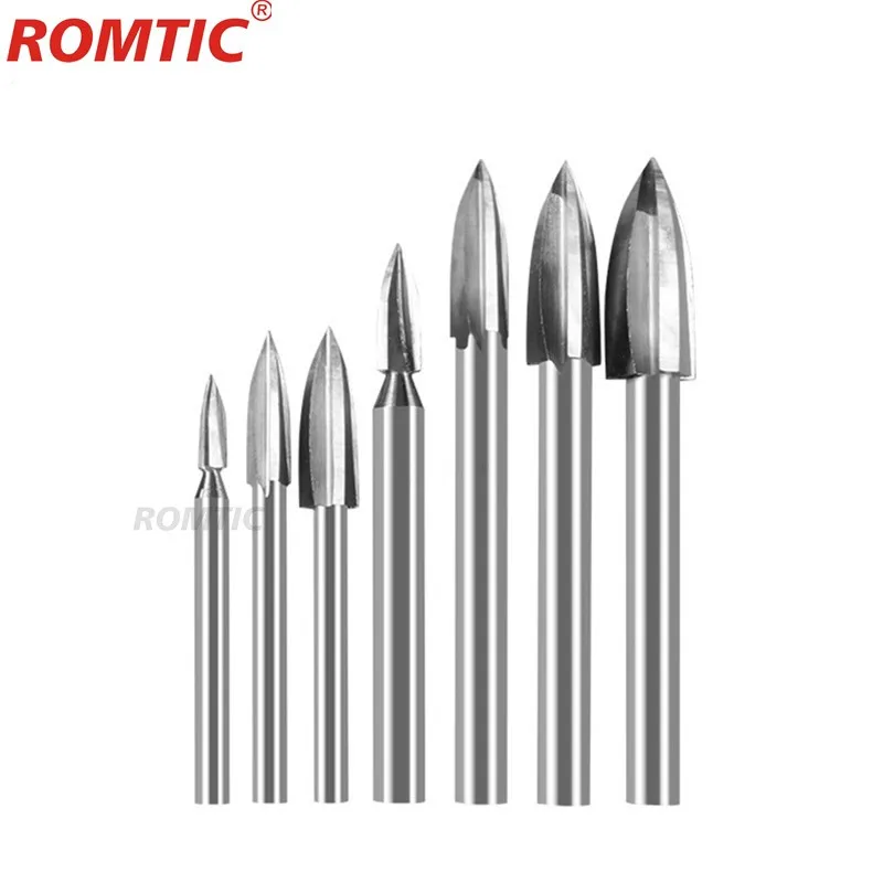 

ROMTIC 3 Edge Электрический деревообрабатывающий нож для резьбы по дереву корневой инструмент для резьбы по дереву Чистый пилинг фрезерование з...