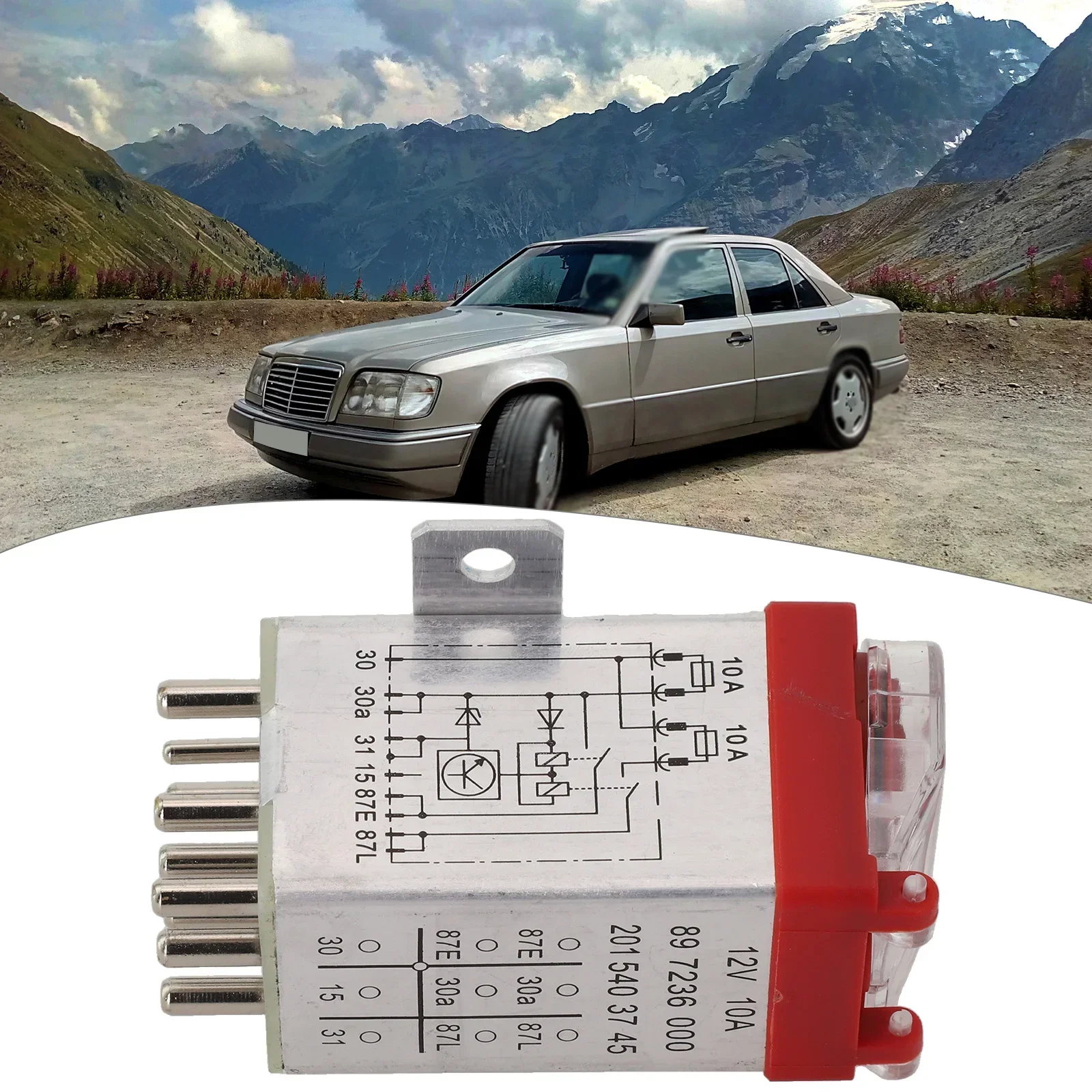 1 шт. автомобильное реле защиты от перегрузки для Mercedes W201 W124 W126 1984-1997 гг. 2015403745