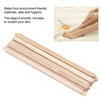 wax for depilation 100pcsbag disposable wooden depilatory wax applicator stick spatula hair removal tools wax strips for hair