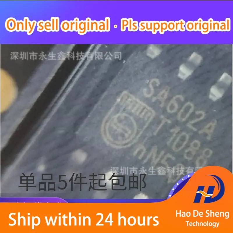 10 шт./лот SA602A sa602ader SOP8 SA602AD новая Оригинальная фотография
