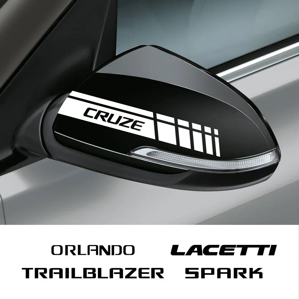 Наклейка На Автомобильное Зеркало Заднего Вида Для Chevrolet AVEO BOLT Cavalier Colorado Corvette Cruze