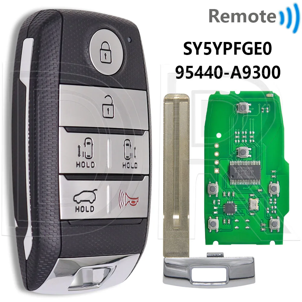 

Отличный чип ID47 95440-A9100/A9200/A9300 433 МГц бесконтактный автомобильный ключ дистанционного управления для Kia Carnival Sedona 2016-2021