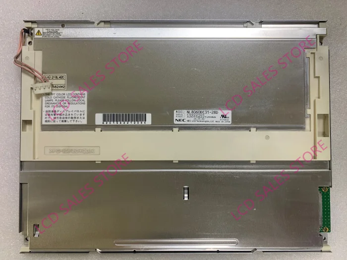 

NL8060BC31-28D 12,1 дюймовый ЖК-экран CCFL TFT Оригинал 800*600
