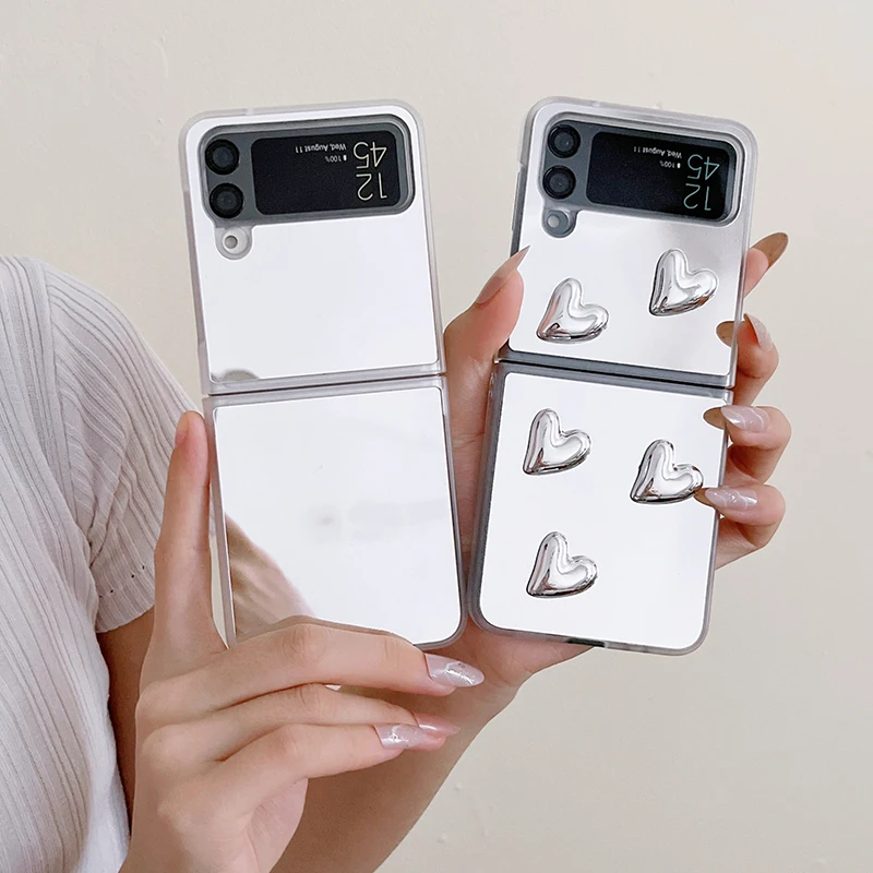 

Чехол-книжка с зеркальным покрытием ZFlip4 для Samsung Galaxy Z