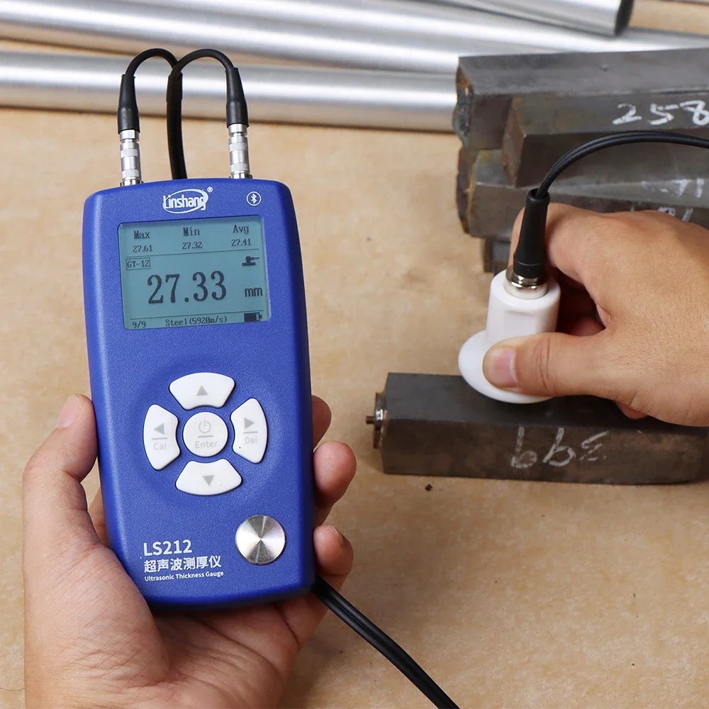 Ультразвуковой толщиномер 0 8-350 мм высокоточный ультразвуковой металлическая