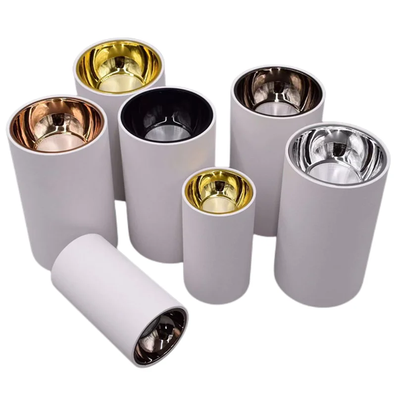 Потолочный светильник с регулируемой яркостью цилиндрическая лампа для