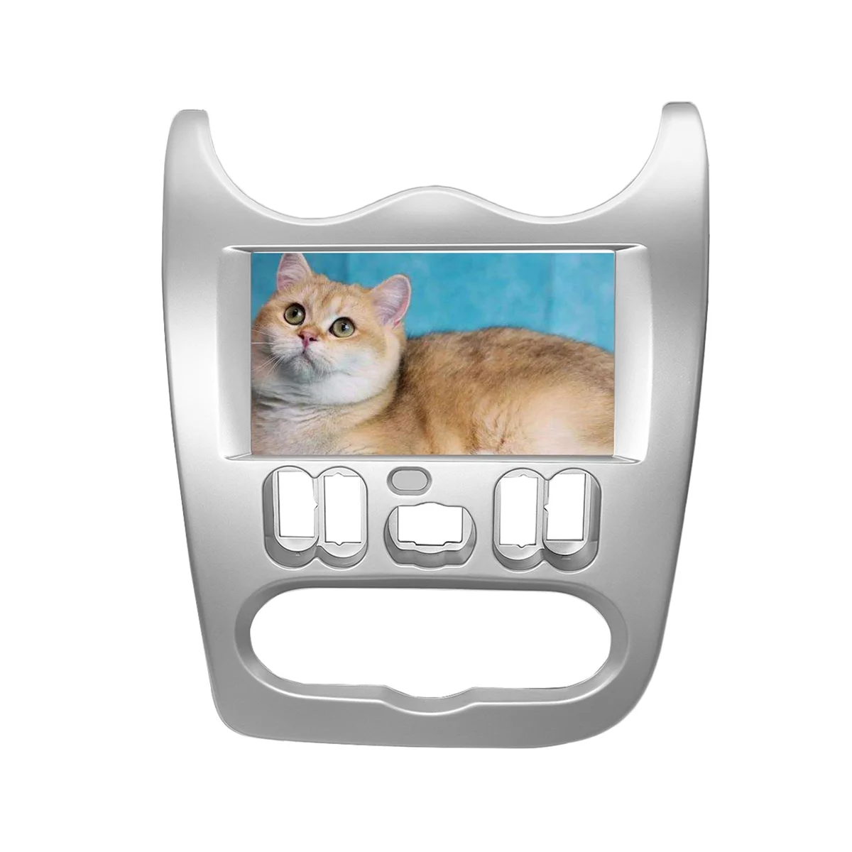 Двойная Din Автомобильная рама для DVD-радио RENAULT LOGAN 2010-2013 LHD 7-дюймовый адаптер CD