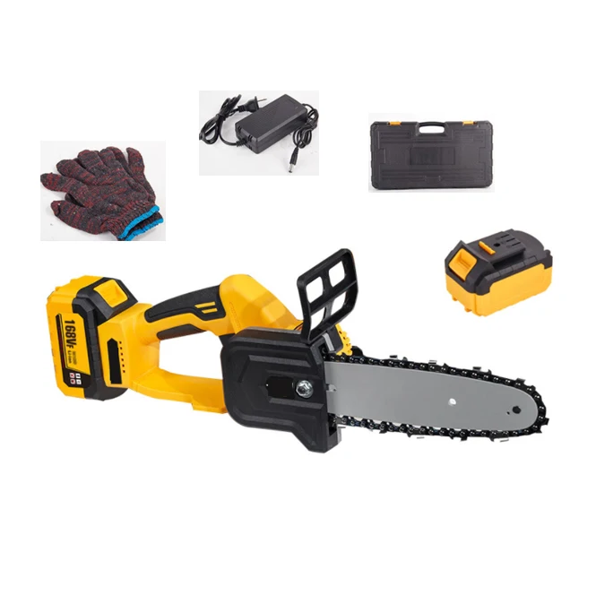 

OEM Portable 8 inch Electric Chainsaw Cordless Mini Battery with Brushless Motor battery Chainsaw