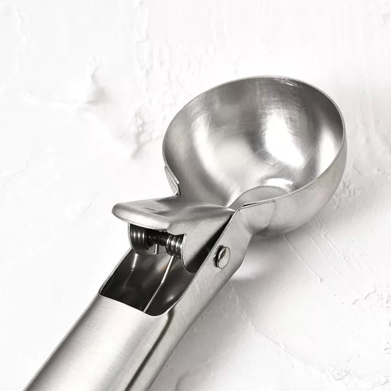 Многофункциональная Ложка Для Мороженого Из Нержавеющей Стали Двойные Бытовые