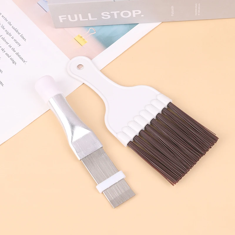 

Air Conditioner Fin Cleaning Tool Home Cleaning Tool Coil Comb Condenser Radiator Universal Folding Brush Cleaning Tool