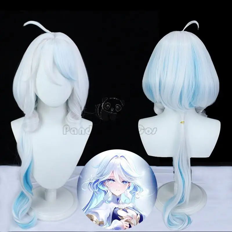 Focalors Косплей Костюм Furina Парик Игра Genshin Impact Fontaine God of Justice Полный комплект Женский