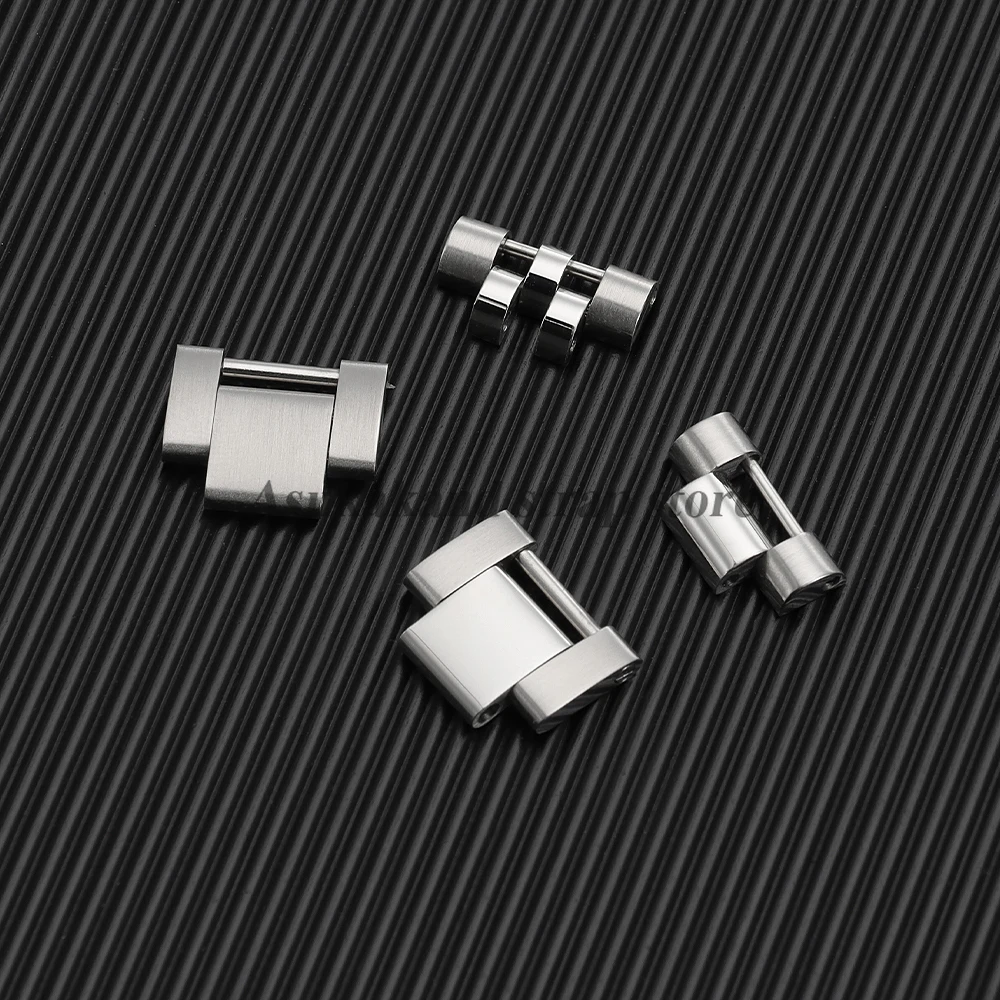 Фото Ремешок из нержавеющей стали для часов Rolex President Oyster Jubilee для GMT Submariner Ditona, ремешок для часов 16*8 мм/16*9 мм, удлинительное звено №4