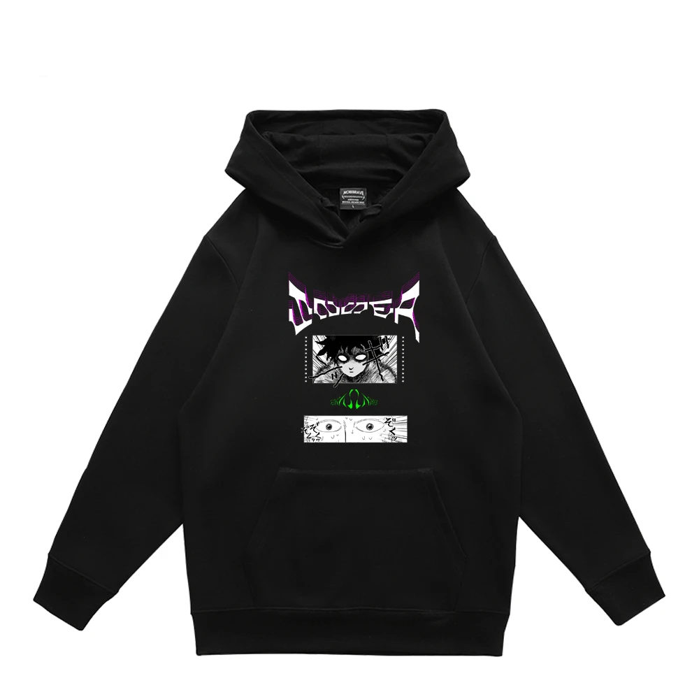 

Anime Mob Psycho 100 Japanese Classic Manga Print Hoodie Men Women Street Hip-hop Sweatshirt Oversized Fleece Pullover Hoodies
