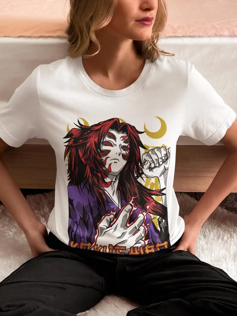 Футболка унисекс в стиле древнего японского демона-воин самурая дизайн манги