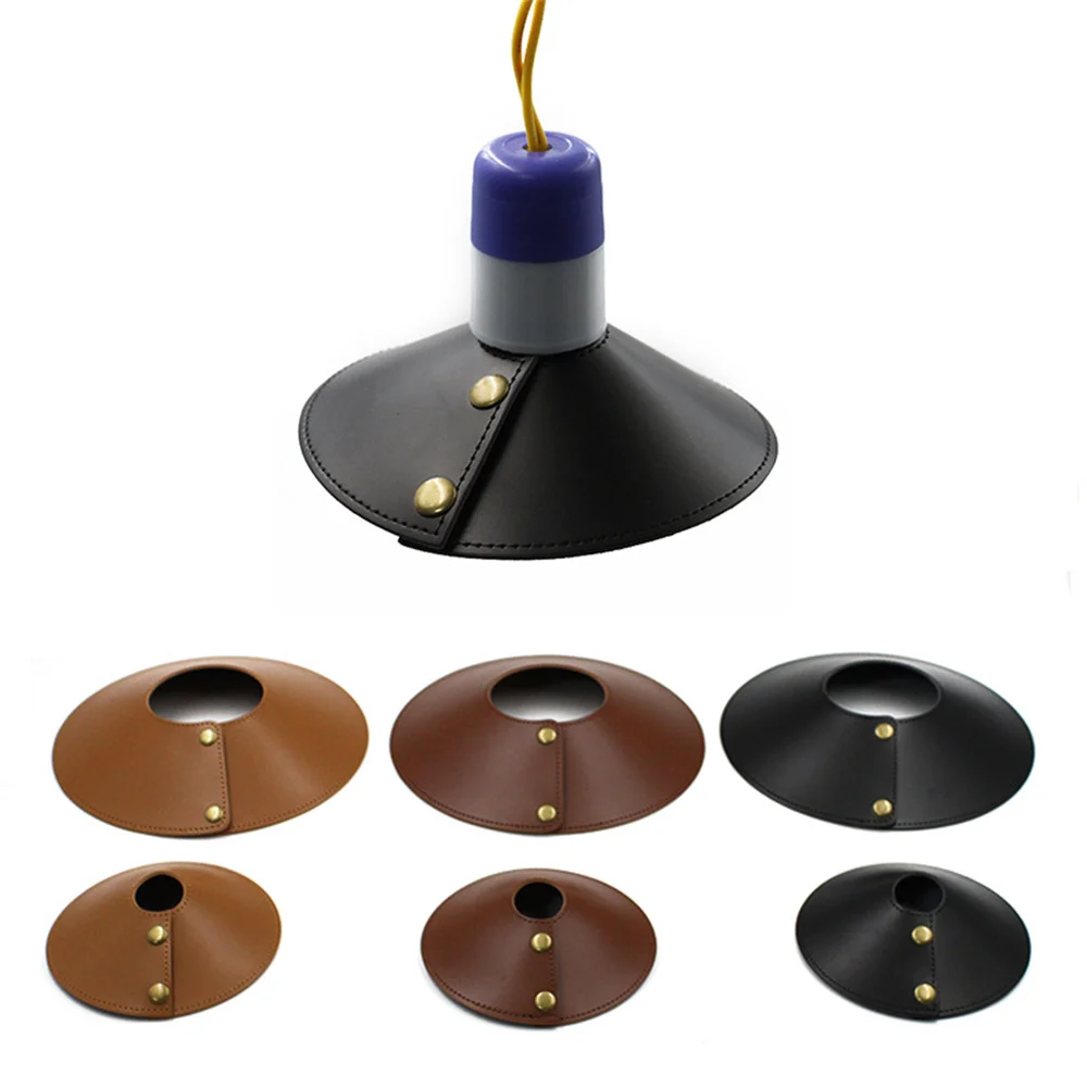 

Leather Lamp Covers Shades For Goal Zero Pendant Lighting Handing Lamp Iron Light Fixture Outdoor Camping Accessories For GZ