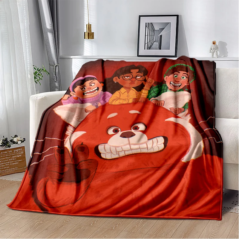 

Travel household blankets for beds, travel cute blanket Picnic turning-red custom blanket for Children and adult red blanket
