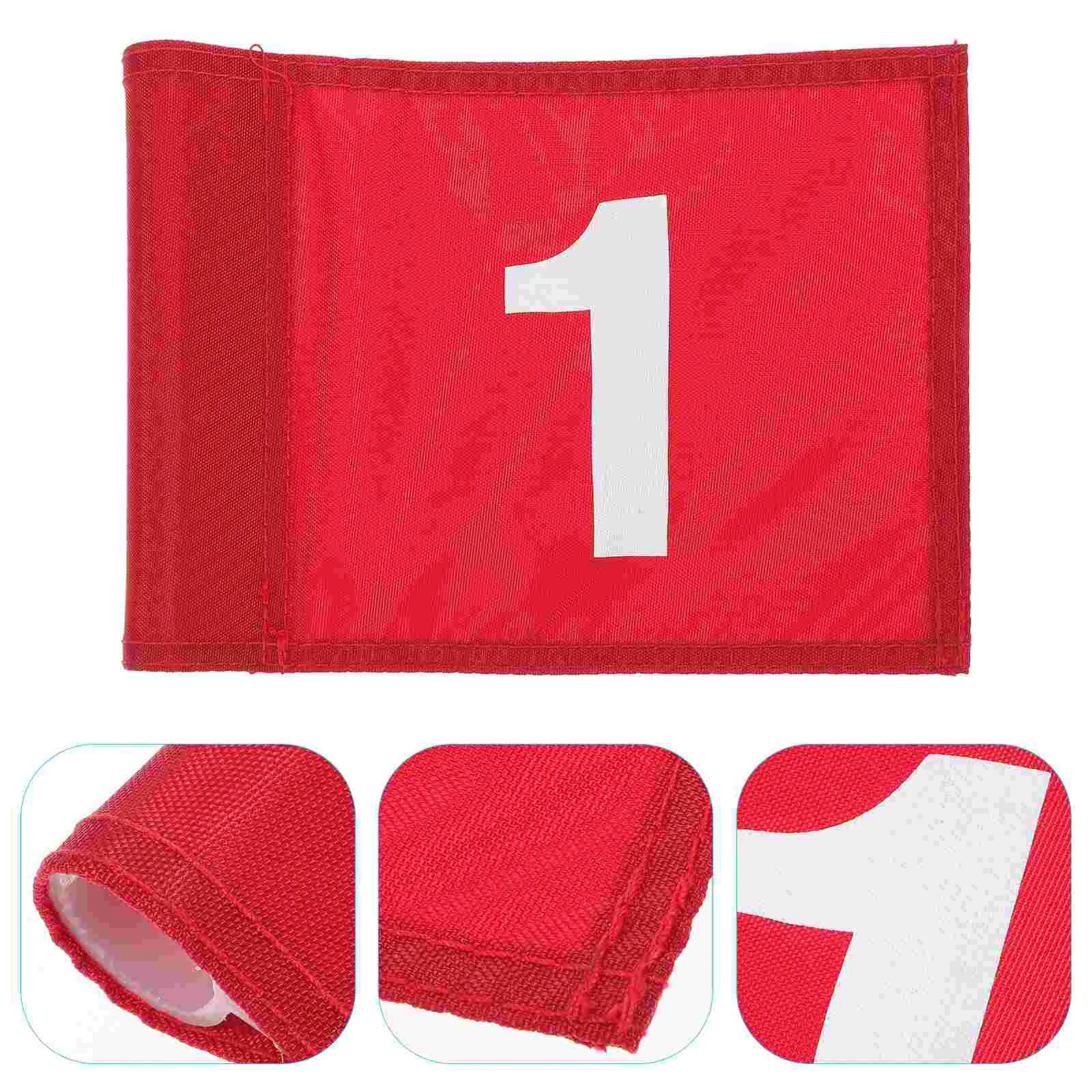 

Red Flag Banner Pennant Outdoor Sign Garden Pin Flags Flagsticks Target Golfing Digital Signs Numbered Putting Green
