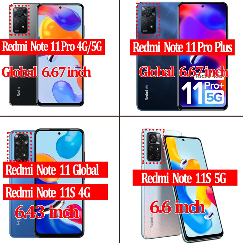 9H Tempered Glass For Xiaomi Redmi Note 11 Pro Pelicula de Vidro Redmi 10C Note 9 10 Pro Screen Protector RedmiNote 10S 11S Film