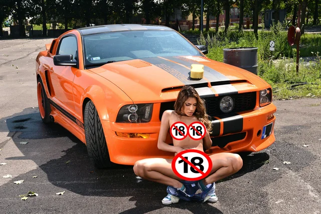 Поза мустанг