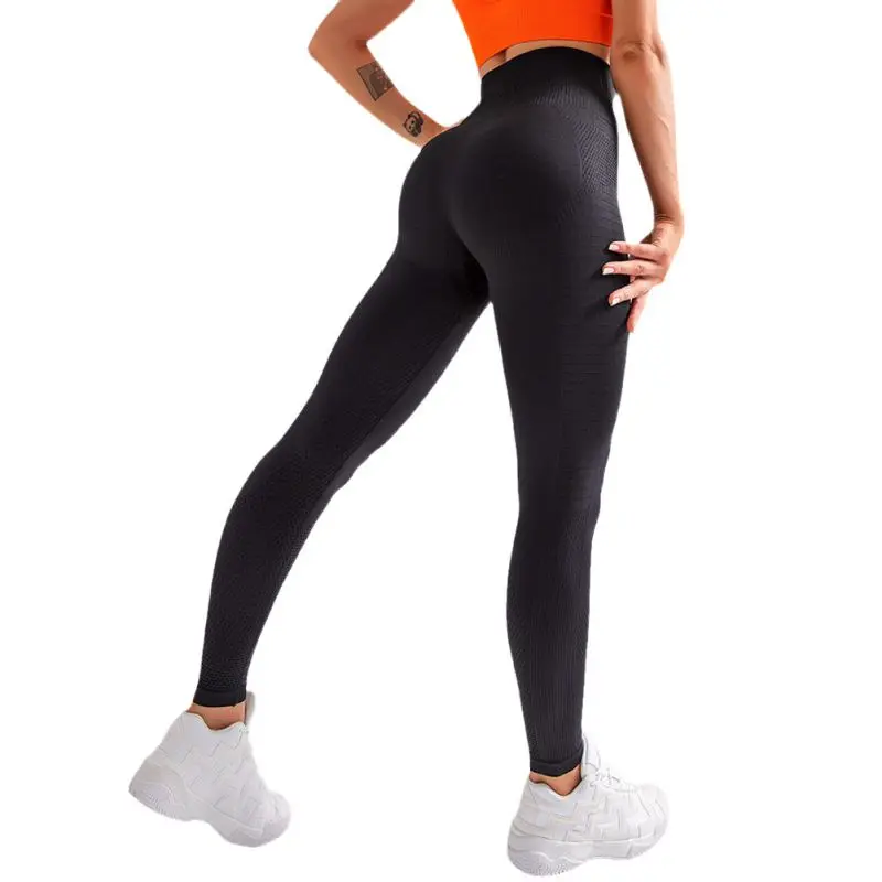 

Women's Seamless Workout Leggings Breathable High Waisted Yoga Pants Gym Leggings Butt Lifting Tummy Control Tights